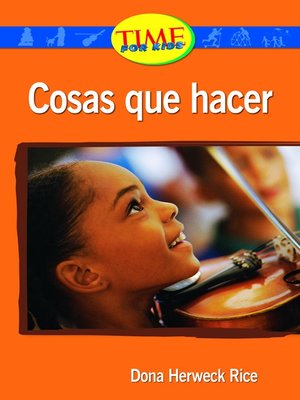 cover image of Cosas que hacer (Things to Do)